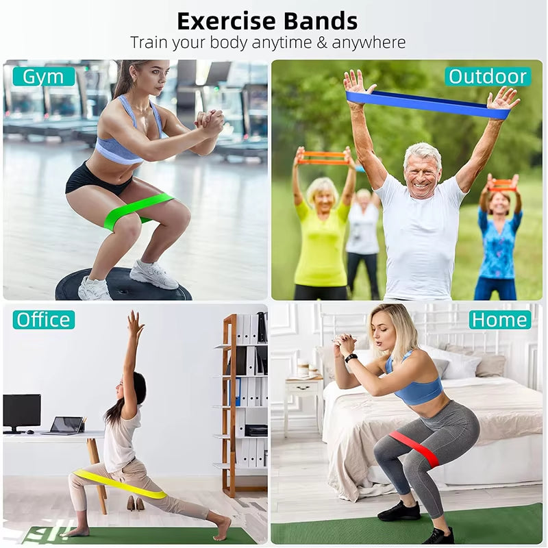 Resistance & Exercise Bands – Elastic Loops for Yoga, Squats & Hip Training