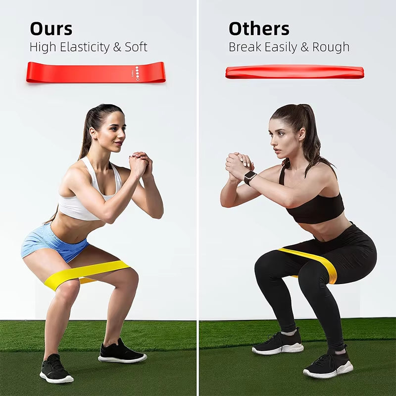 Resistance & Exercise Bands – Elastic Loops for Yoga, Squats & Hip Training