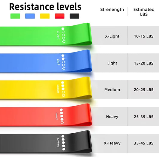 Resistance & Exercise Bands – Elastic Loops for Yoga, Squats & Hip Training