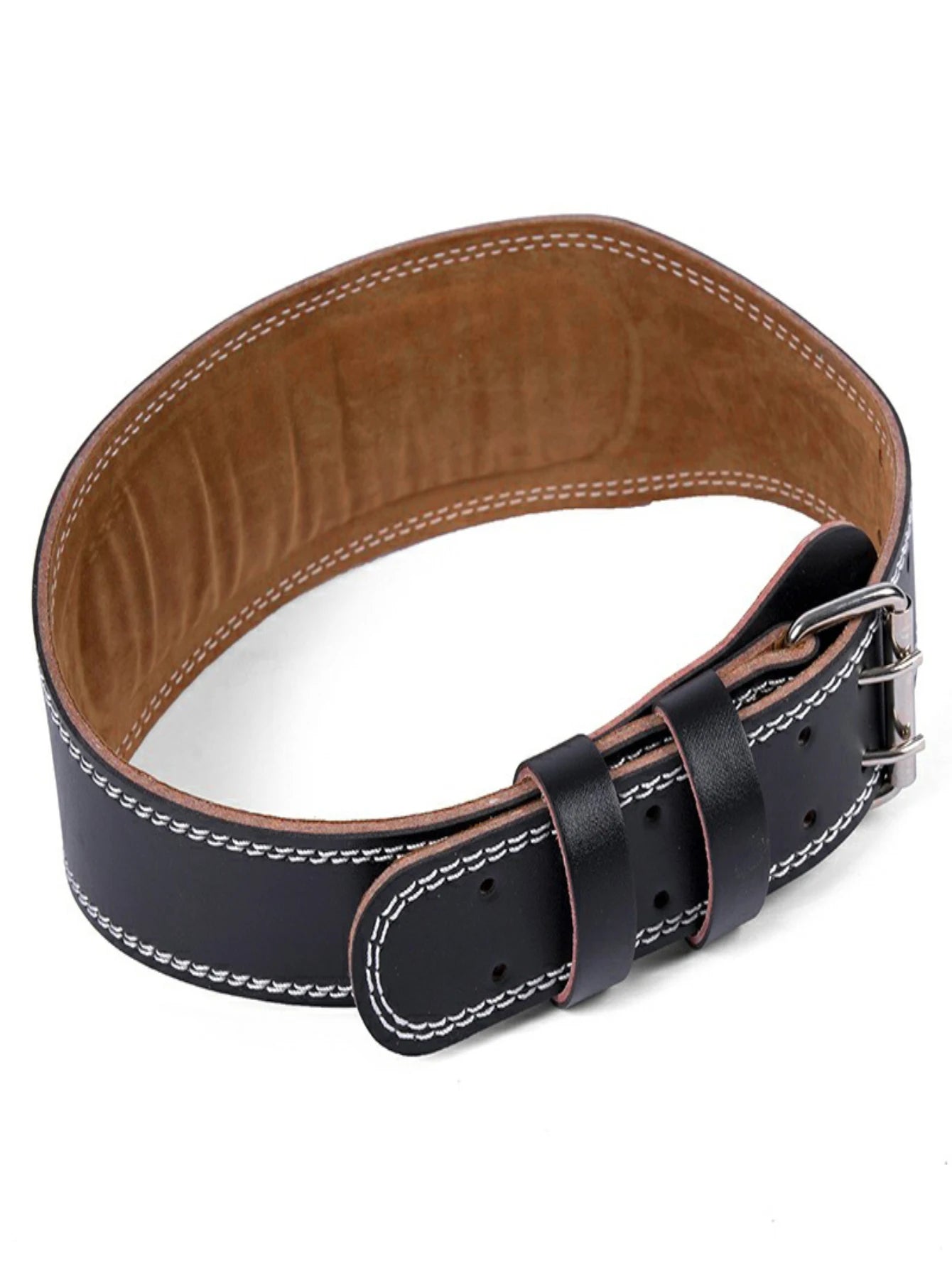 Premium Weightlifting Belt – PU Leather Waist Support for Squats & Deadlifts